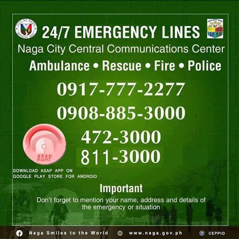Emergency Hotlines – CITY OF NAGA.
